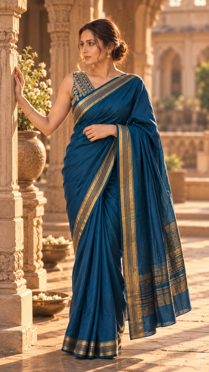 THE NEELAM SAREE