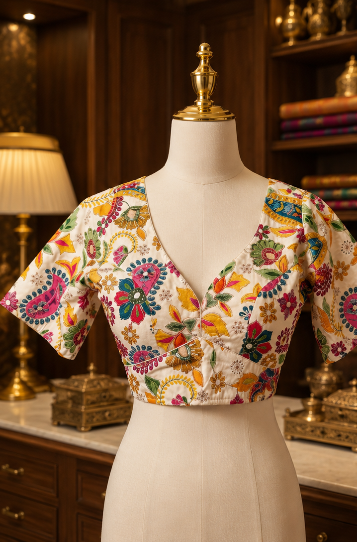 THE ICON BLOUSE - OFF WHITE