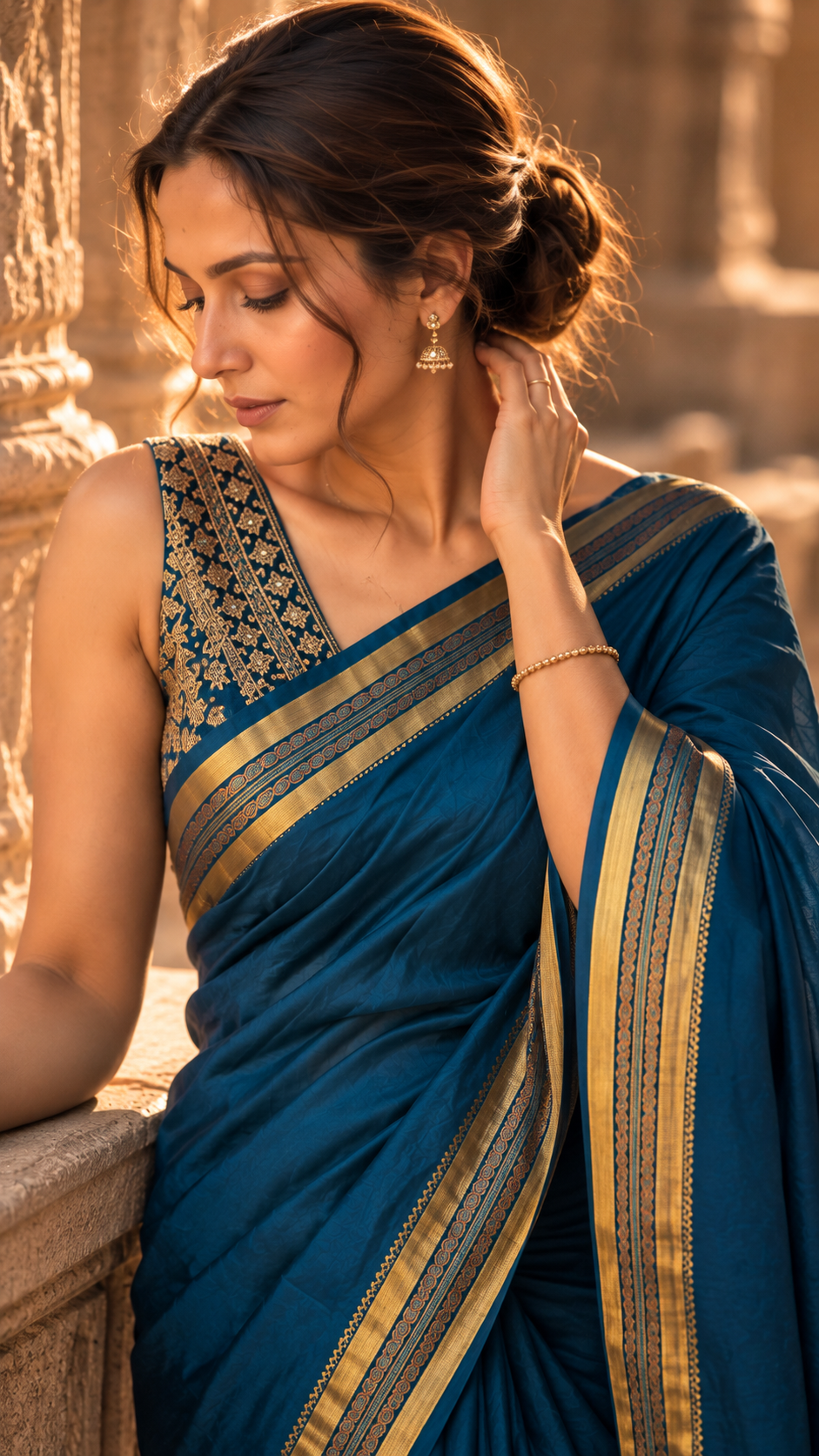 THE NEELAM SAREE