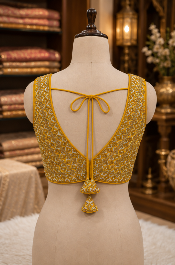 THE LUMINARY BLOUSE - YELLOW