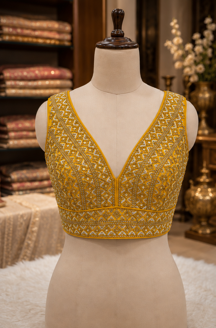 THE LUMINARY BLOUSE - YELLOW