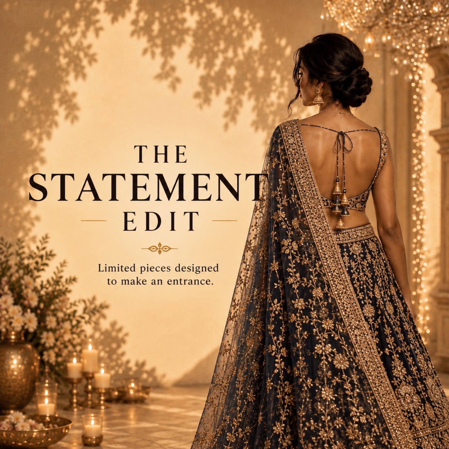 THE STATEMENT EDIT — Limited pieces designed to make an entrance.